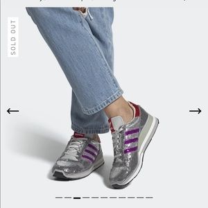 Adidas Sequin Sneakers